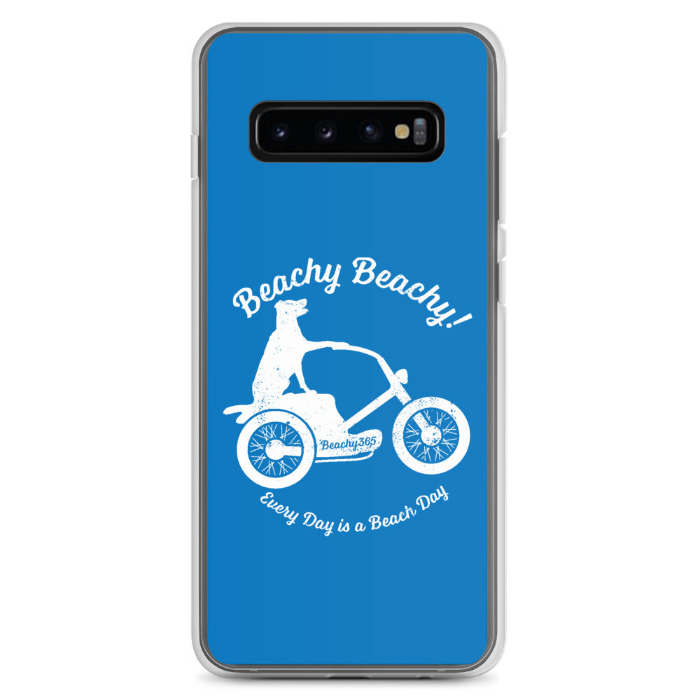 Beachy Beachy Vintage Scooter-Dog Samsung Phone Case