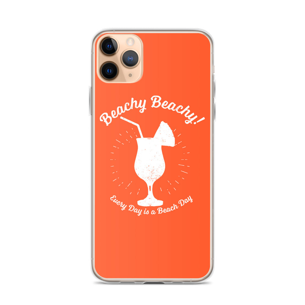 Beachy Beachy Vintage Tropical Boat Drink iPhone Case