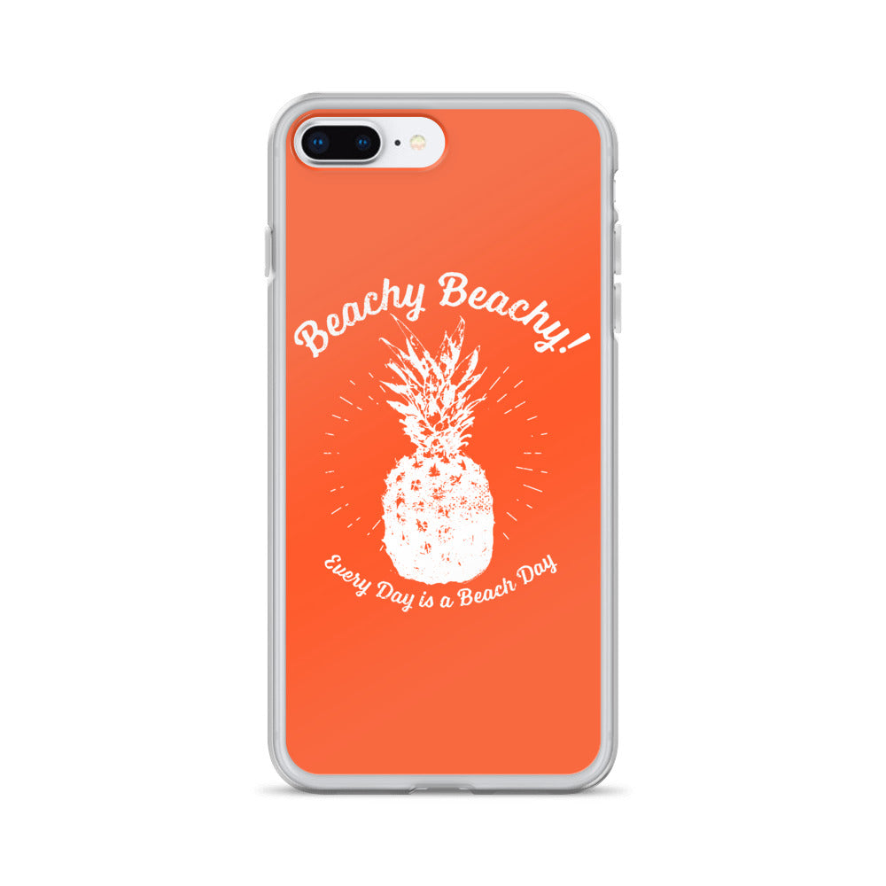 Beachy Beachy Vintage Pineapple iPhone Case