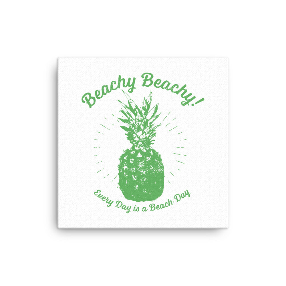 Beachy Beachy Vintage Pineapple Canvas Wall Art