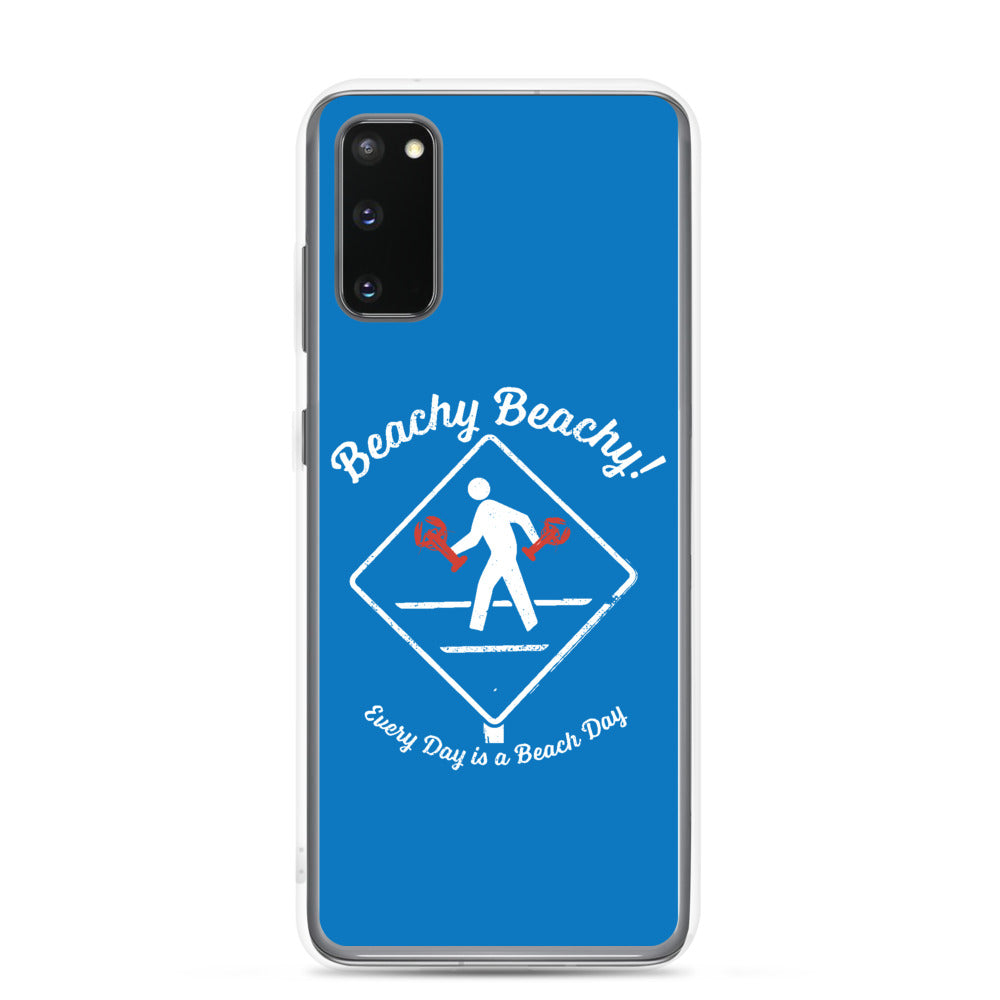Beachy Beachy Vintage Lobsterman Crossing Samsung Phone Case