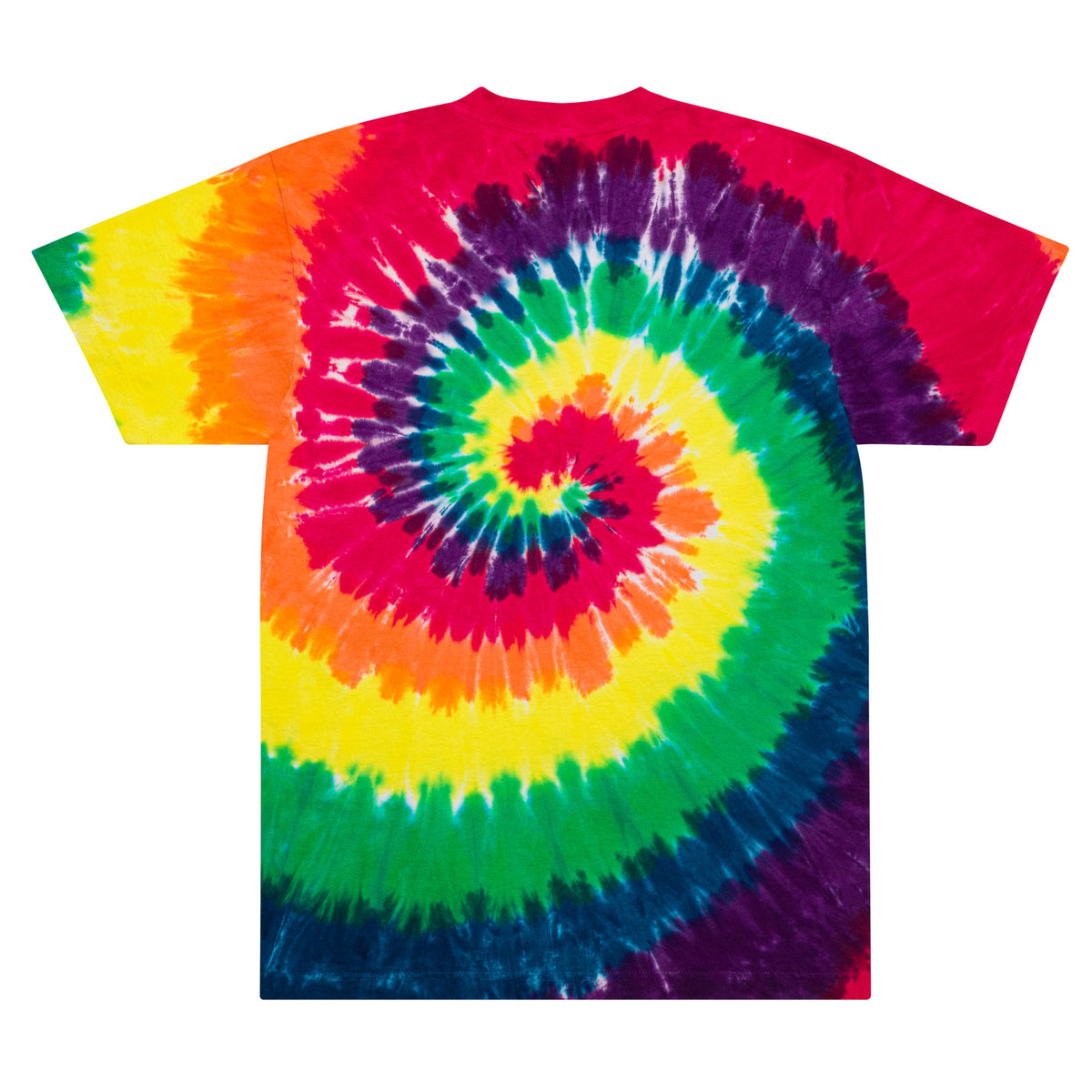 Oversized Rainbow Tie-Dye Tee