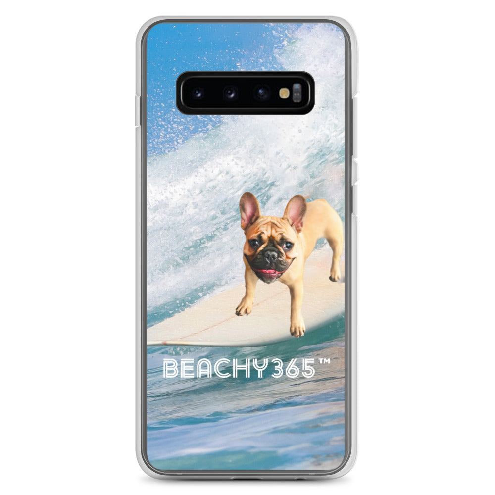 Finny the Fearless Surf Dog Samsung Phone Case