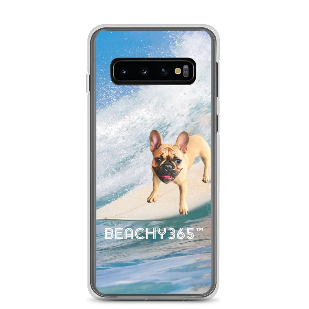Finny the Fearless Surf Dog Samsung Phone Case