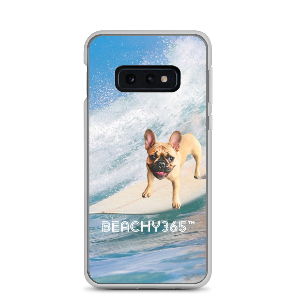Finny the Fearless Surf Dog Samsung Phone Case
