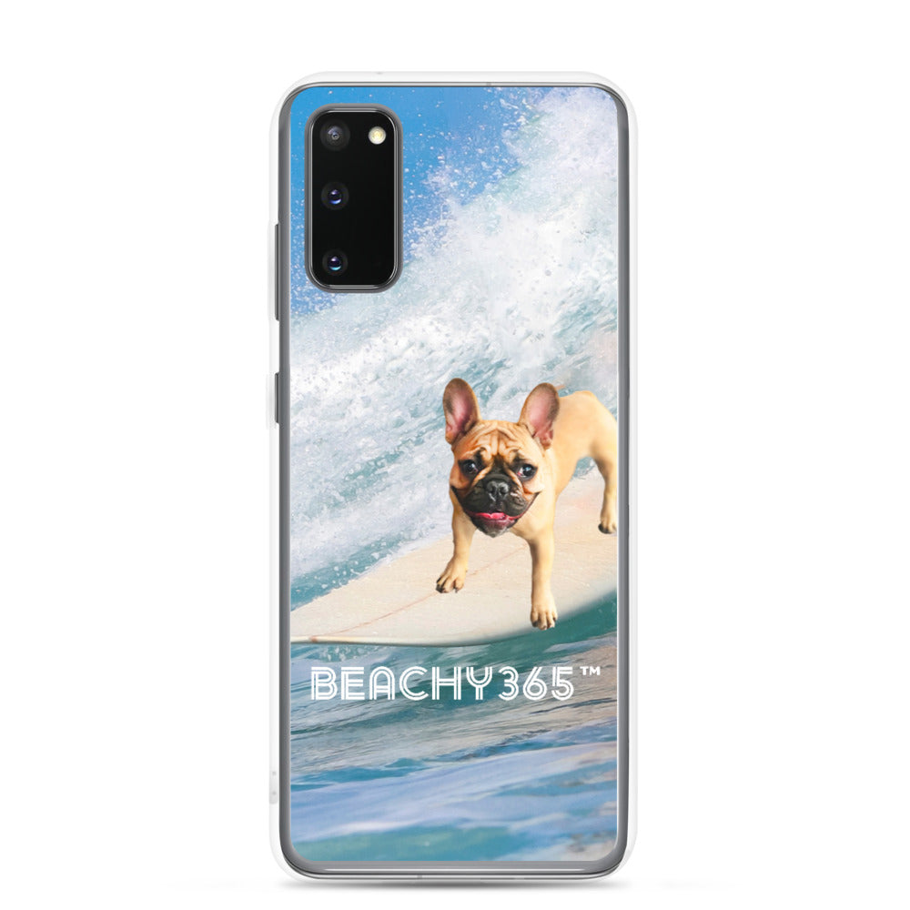 Finny the Fearless Surf Dog Samsung Phone Case