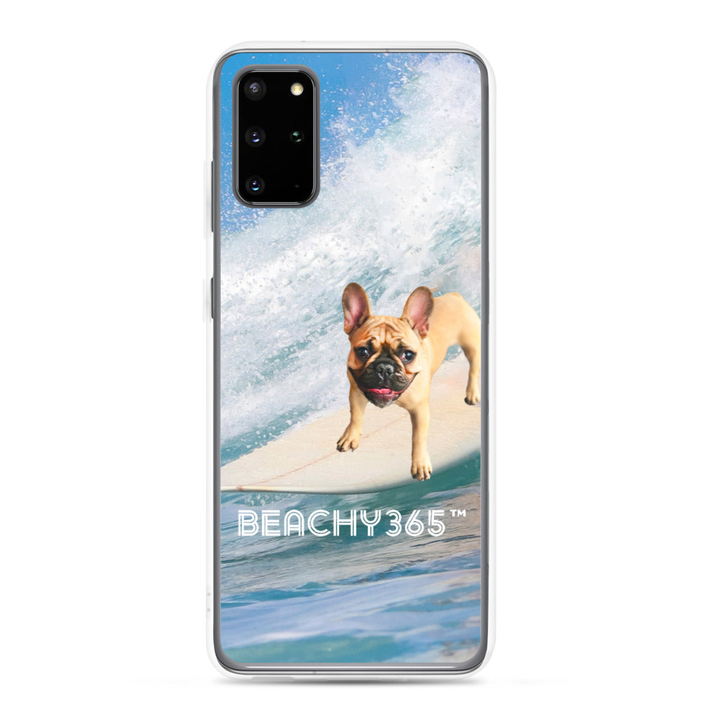 Finny the Fearless Surf Dog Samsung Phone Case
