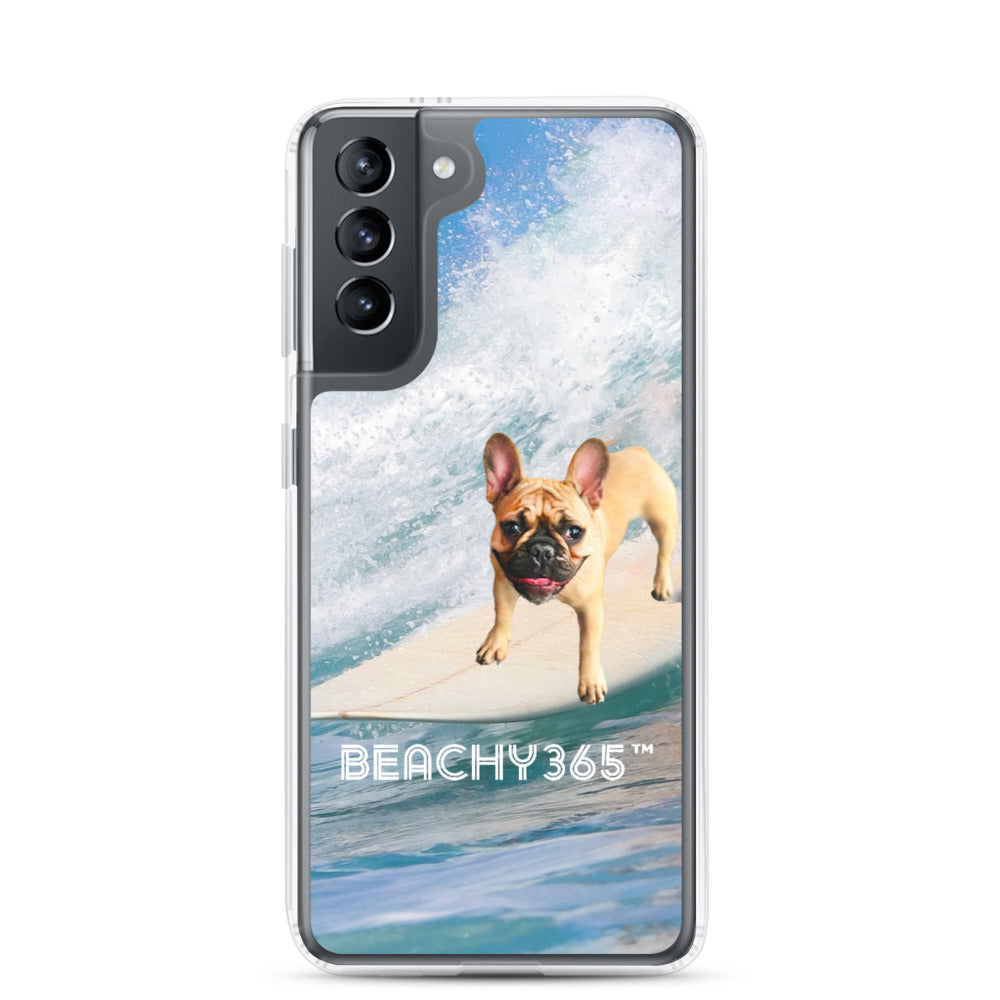 Finny the Fearless Surf Dog Samsung Phone Case