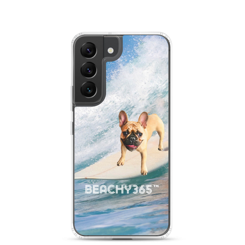 Finny the Fearless Surf Dog Samsung Phone Case