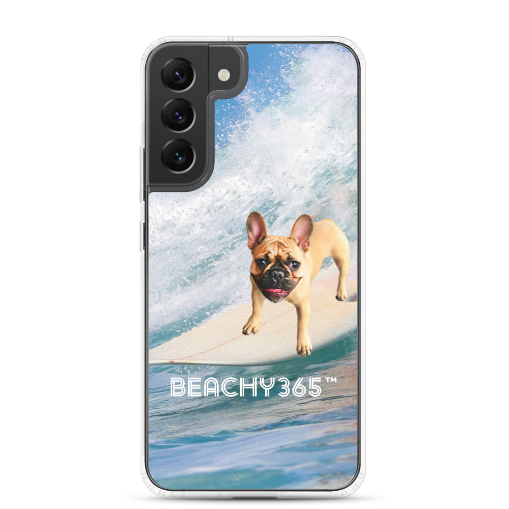Finny the Fearless Surf Dog Samsung Phone Case