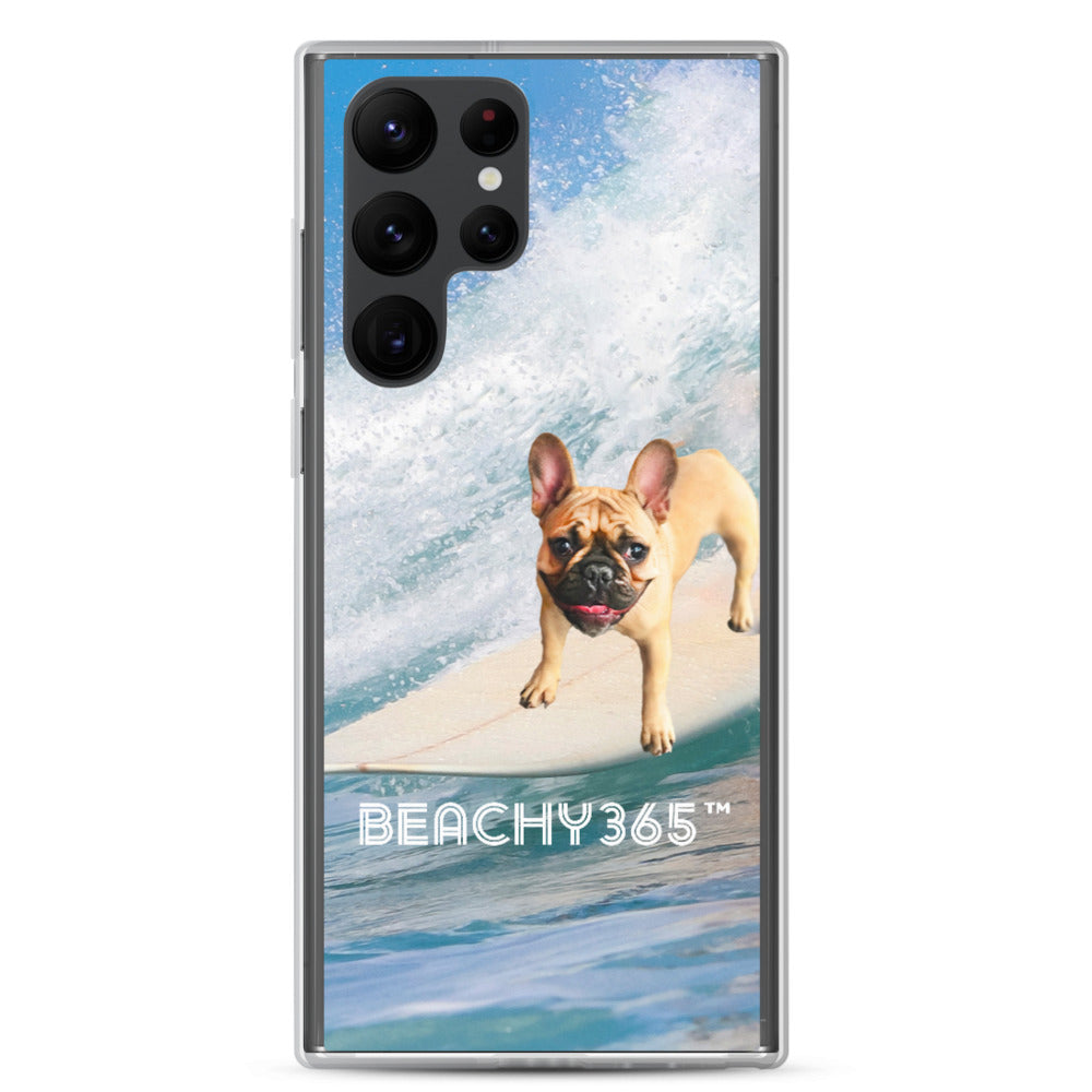 Finny the Fearless Surf Dog Samsung Phone Case