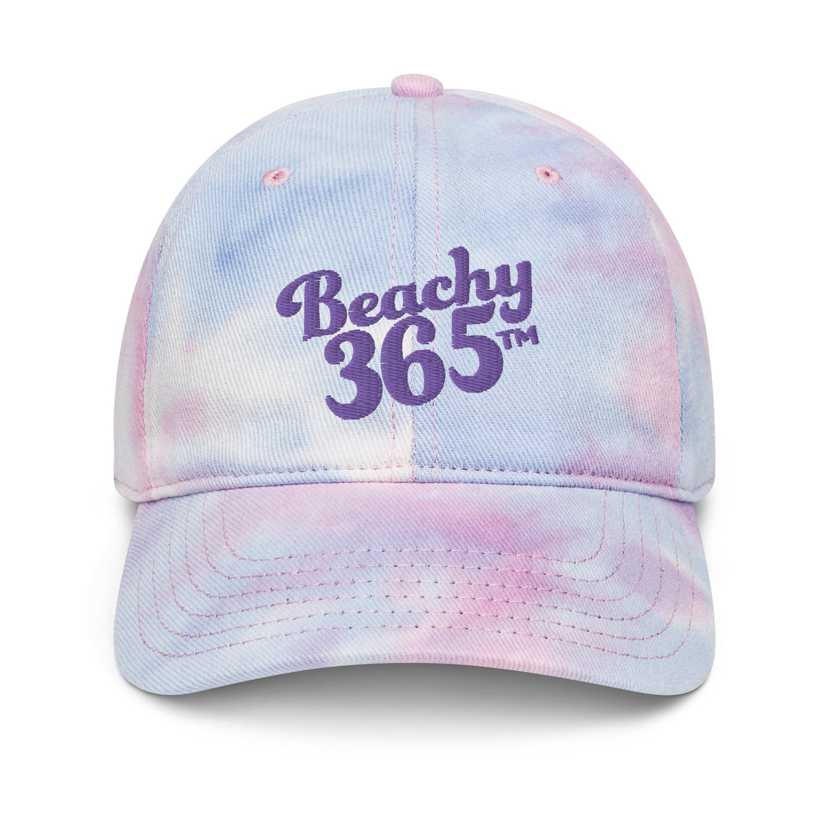 Beachy365 Tie-Dye Hat - Pink & Blue