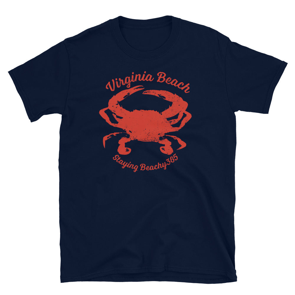 Virginia Beach Vintage Crab Tee