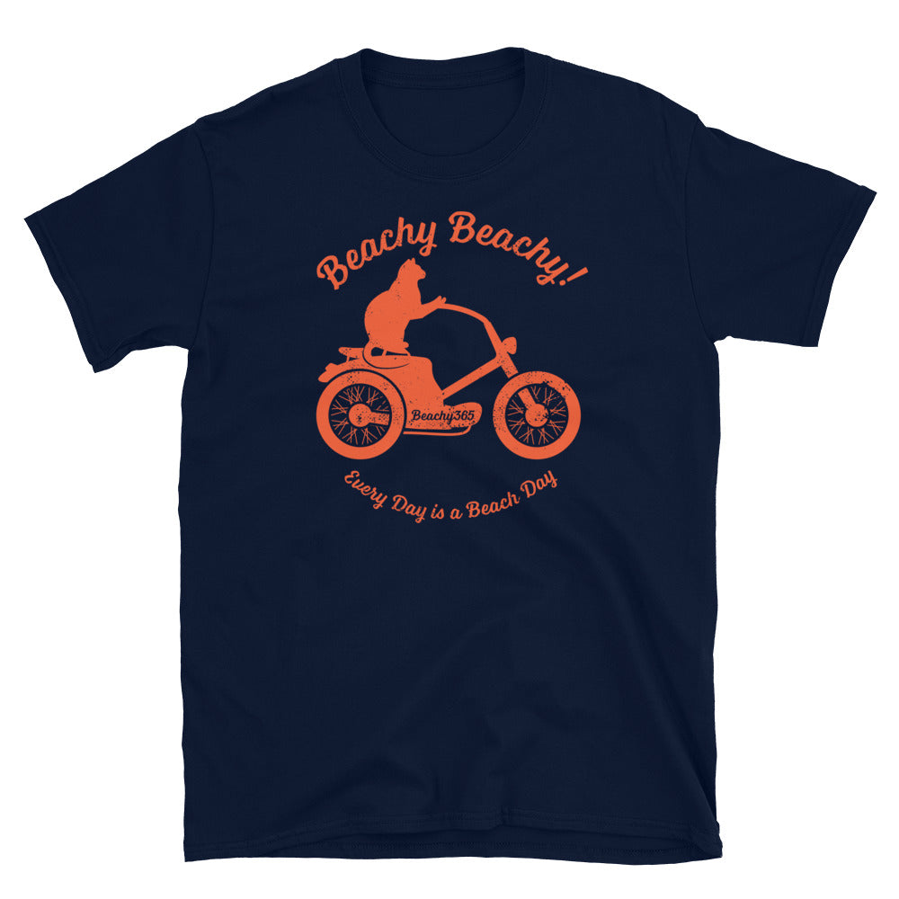 Beachy Beachy Vintage Scooter-Cat Tee