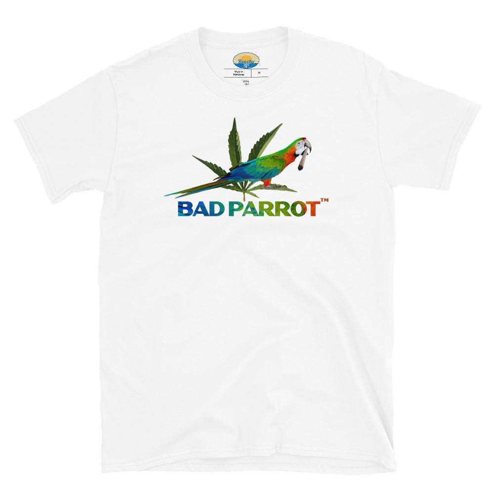 Bad Parrot Cannabis Logo Tee