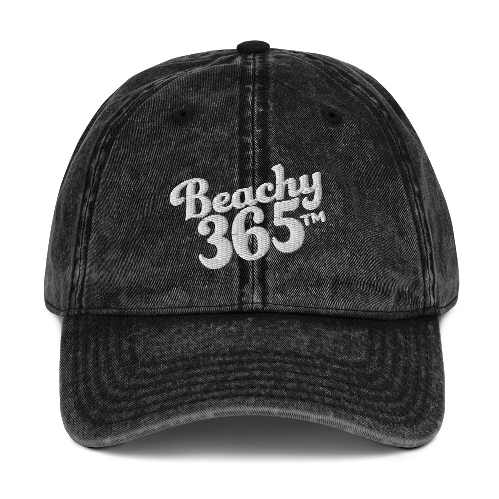 Beachy365 Vintage Cotton Twill Hat