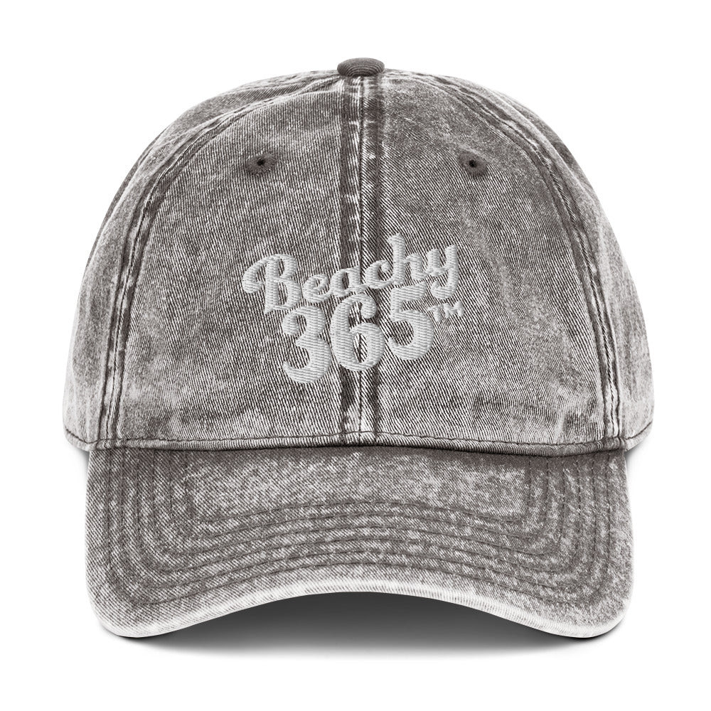 Beachy365 Vintage Cotton Twill Hat