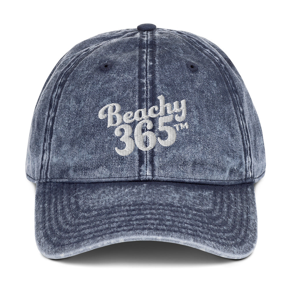 Beachy365 Vintage Cotton Twill Hat