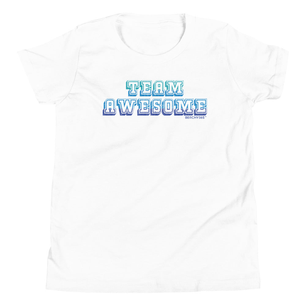 Team Awesome Vintage Kids Tee